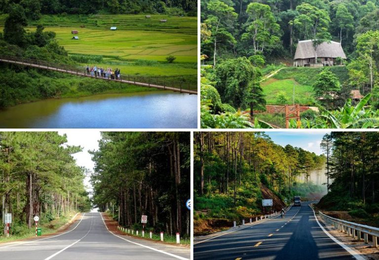 Cung đường đầy thơ mộng ở Kon Tum