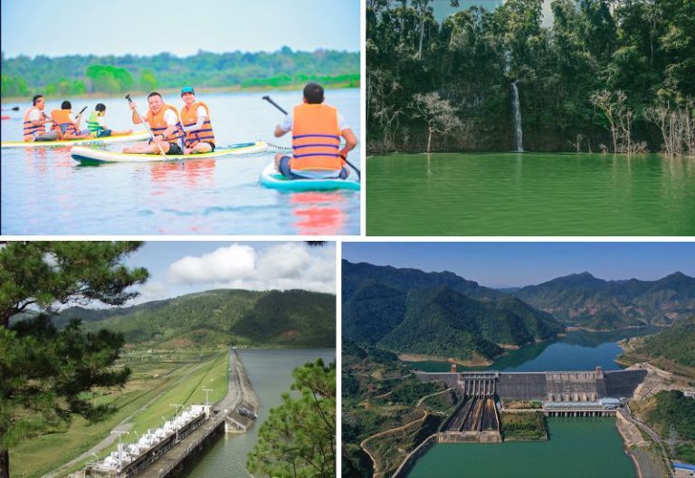 Chèo SUP khám phá hồ thủy điện Thượng