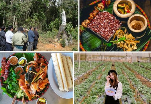 Tham quan và ăn tối tại Măng Đen